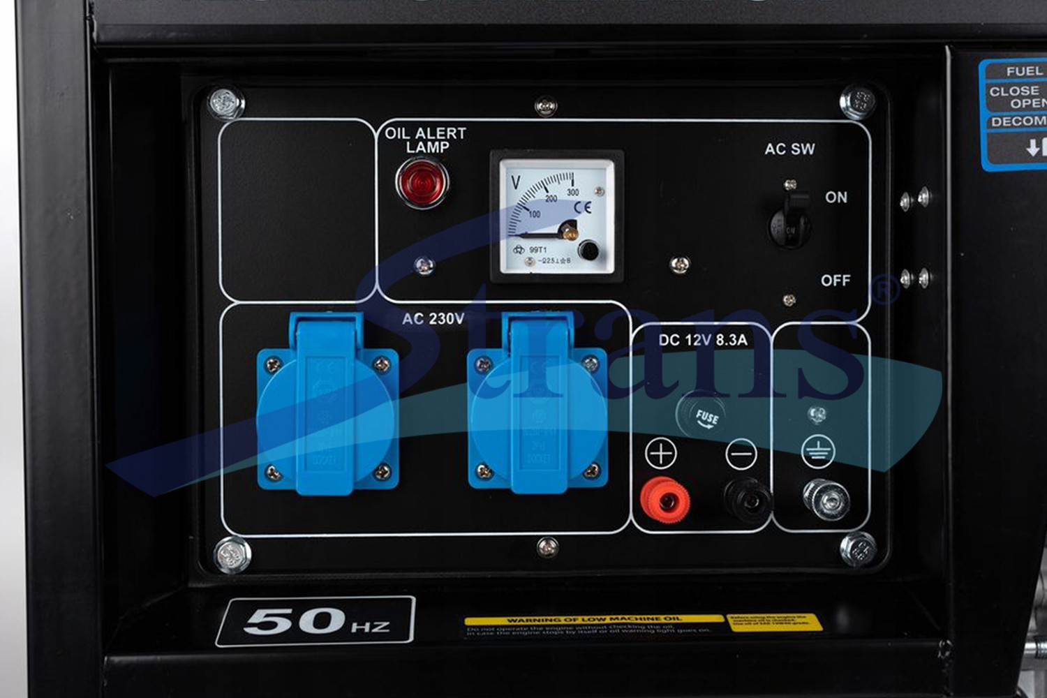 Генератор Дизельний Tagred Ta3200D 3.6/4Kva 2.9/3.2Kw Однофазний